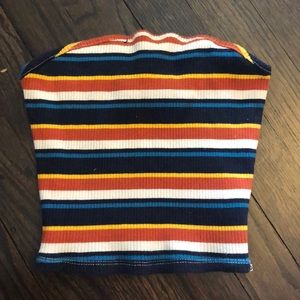 Stripy tube top!